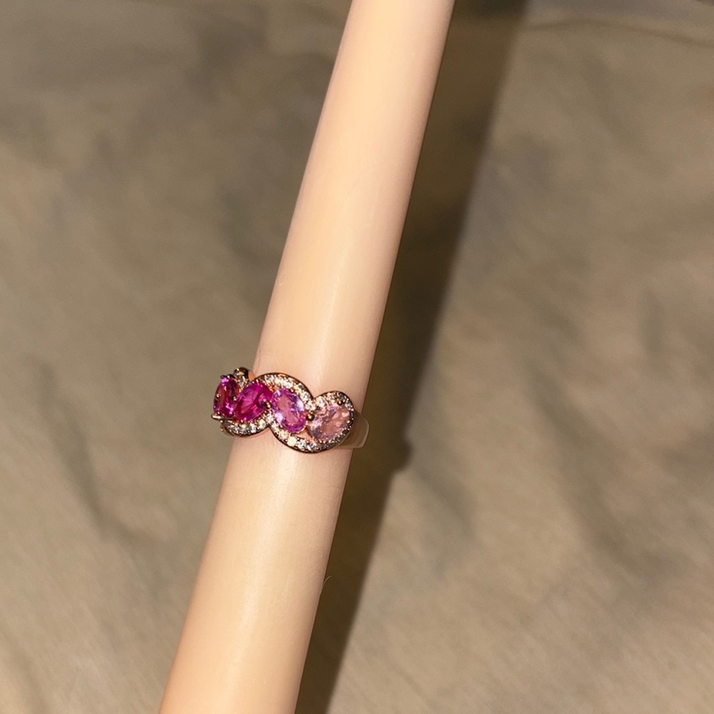 Pink Gemstone Ring - Picture 2 of 5